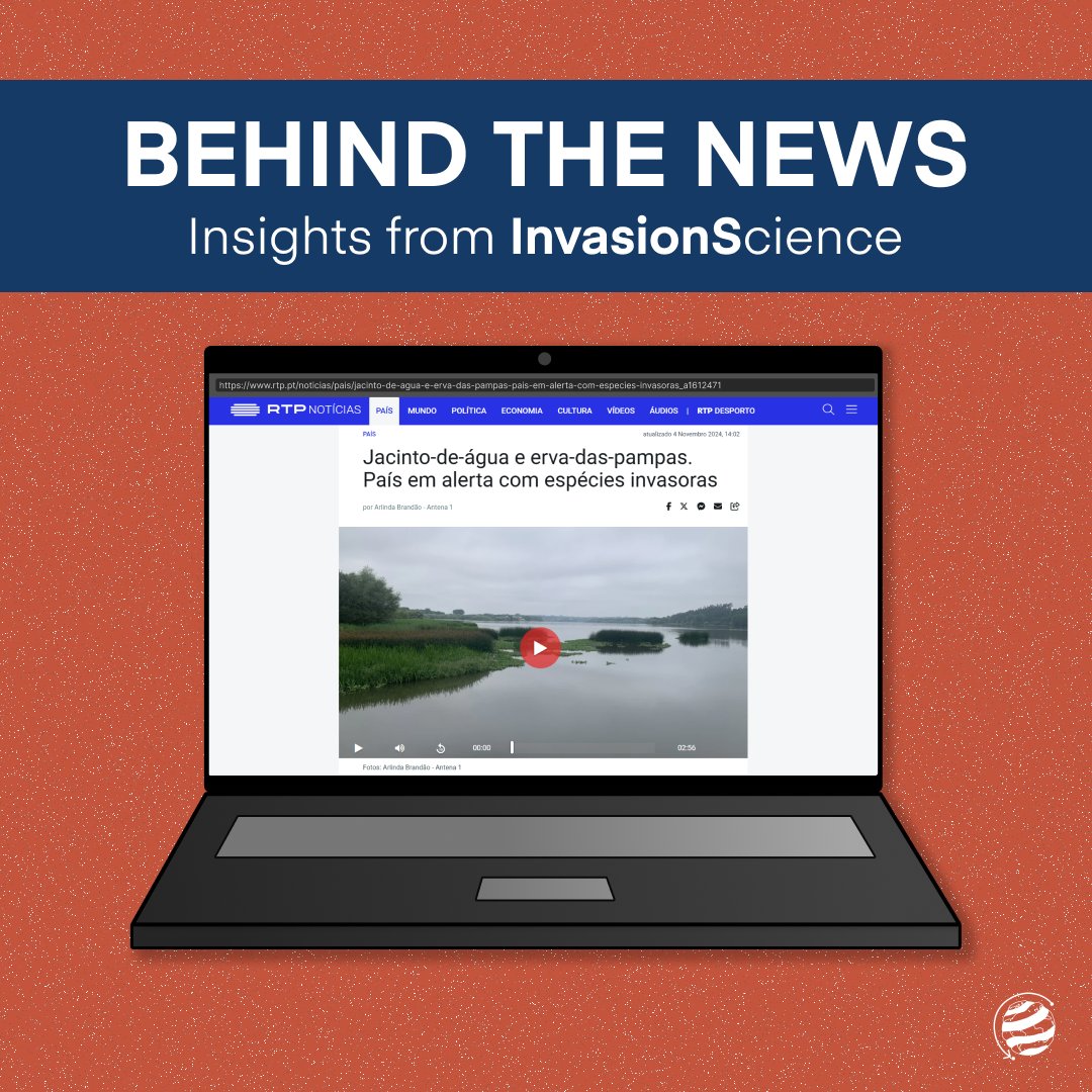🚨🌱 Nova rúbrica/New series: Behind the News: Insights from InvasionScience!  
Descobre mais sobre os nossos estudos/Get insights into our research:

instagram.com/p/DCPNWvSiVjC/… 

linkedin.com/posts/invasion…

#Invasoras #Ciência #InvasionScience