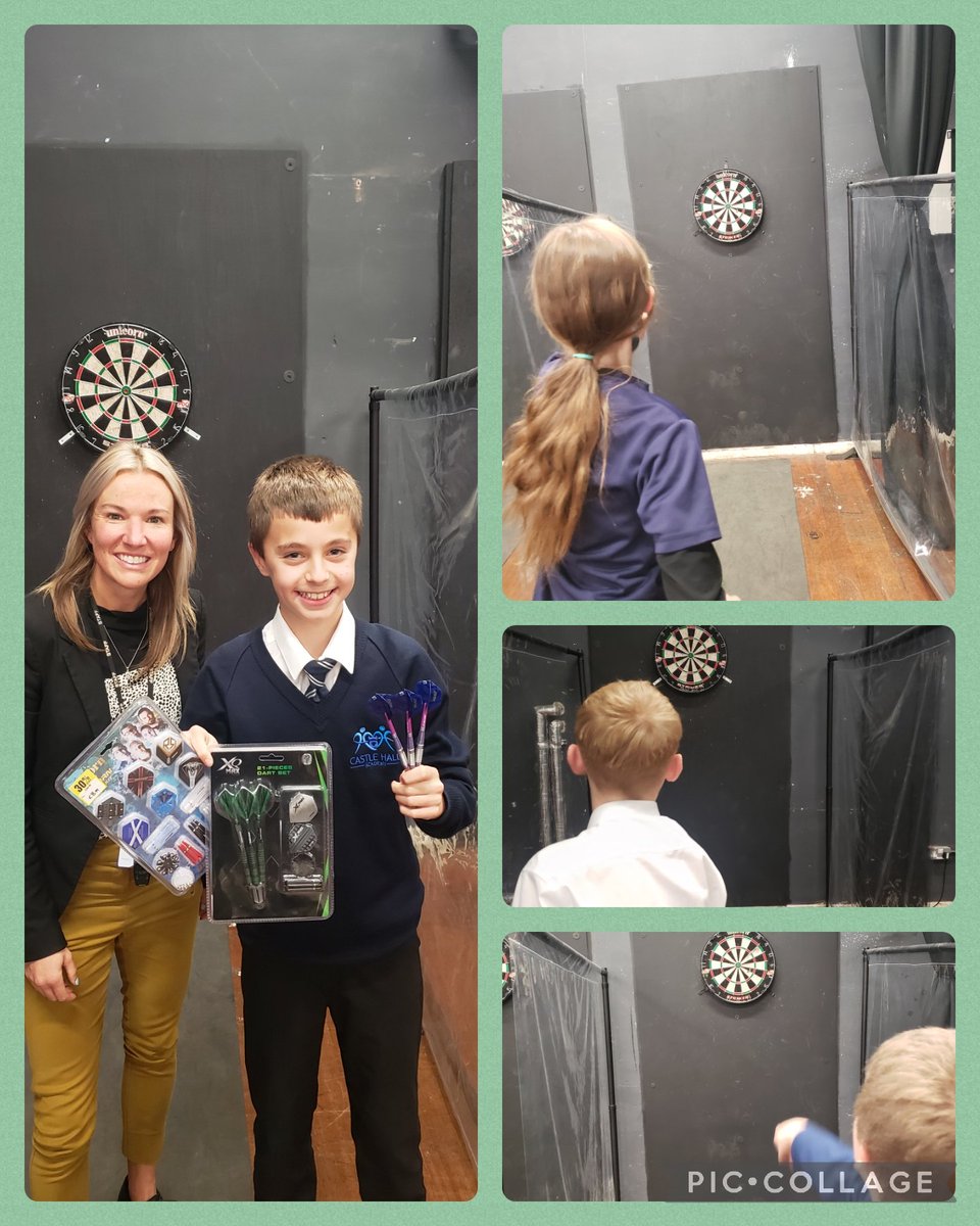 Castle_Hall's tweet image. We are so proud and thankful to Oliver Y7. He has raised money to buy additional resources for our ever popular darts club. Students eagerly put the new equipment to good use 🙌 #developingcharacter