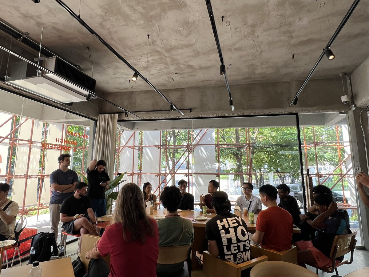 web3village's tweet photo. 🌞 Brunch & Bonds: Web3Village Meet-up Recap 🌞

The Web3Village Welcome Brunch brought together enthusiasts and residents for great food, networking, and Web3 discussions. 

Tuk-tuk rides at 2:00 PM took attendees to ETH SEA Day. 

A fantastic start to building connections in Web3Village!