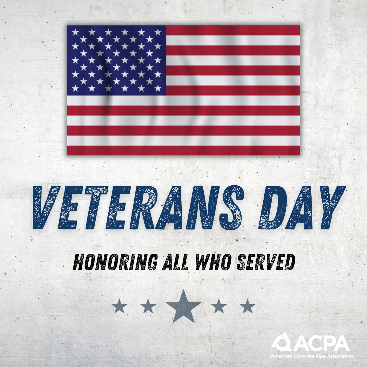 This #VeteransDay, the ACPA extends gratitude to all the veterans who have served our nation with honor and courage. We are especially proud of the many veterans within our industry and our association. Your continued resilience and strength inspire us every day.