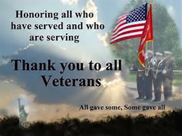 Veterans Day 2024! Thank you to all those who have served and those who are currently serving our country!