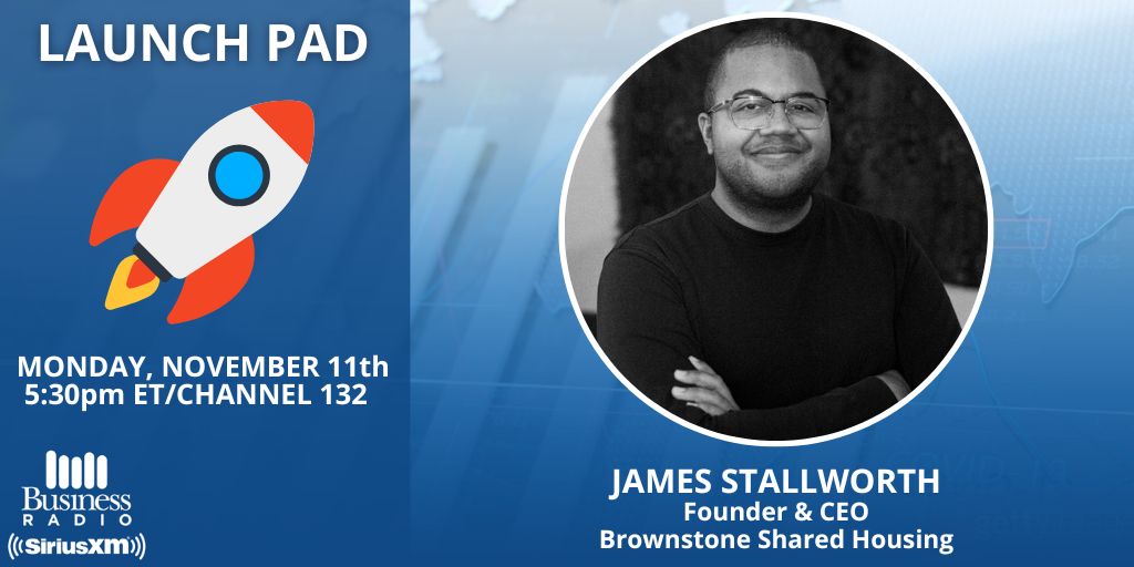 🏘️Affordable Housing Crisis🏘️

TODAY at 5:30PM ET - <a href="/Wharton/">The Wharton School</a>'s @KtUlrich talks to @JStallworth1 Founder &amp; CEO of @HeyBrownstone about his mission to provide low cost housing in the most expensive cities with legal $700 a month "Sleeping Pods"  

🔊Tune in on #SiriusXM132🔊