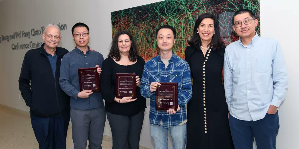 BCMFromtheLabs's tweet photo. Congratulations, Drs. D. Lee, L. Goodman and S, Lu, recipients of the 2024 #ZoghbiScholar Awards! @bcmhouston @bcmgenetics @TCHResearchNews #BCMPostdocs https://t.co/4ySgNHXbuf https://t.co/IpO9yVrm1d