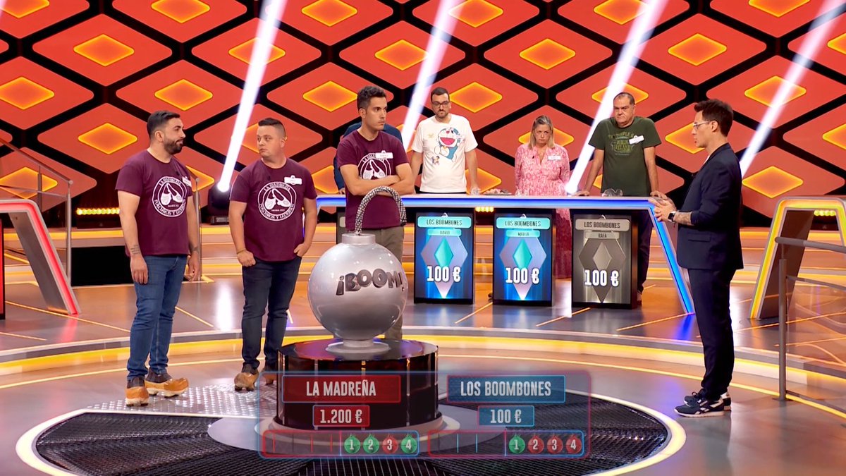 BoomConcurso's tweet photo. Han peleado como leones, pero se han quedado un poco pelados. 1.200€ para La Madreña 

▶️ https://t.co/bWRpQWTjzp
#Boom11N💣 https://t.co/bBZ2hGmcGN