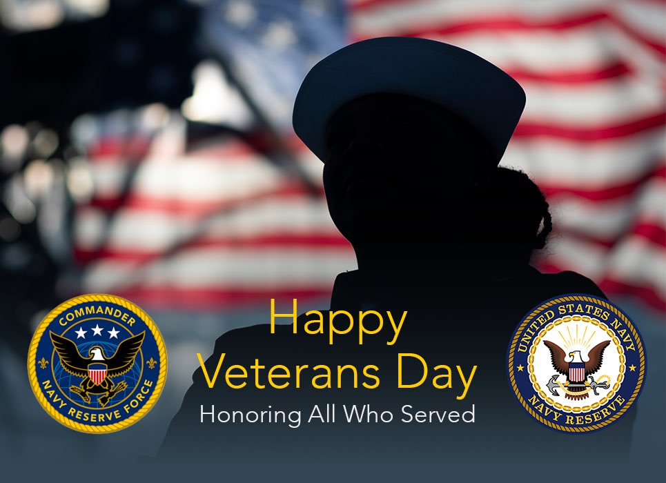 As we pause today to remember those who served, let's also think about those serving far from home and family. Thank you for your sacrifice, for sharing your stories and for inspiring us to follow in your footsteps.

Your service has secured a happy Veterans Day for all or us!
