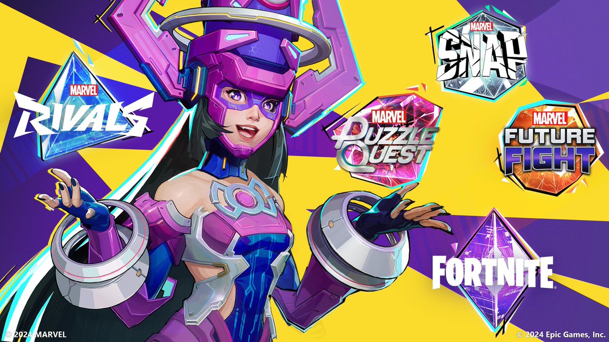HYPEX's tweet photo. OFFICIAL 'MARVEL RIVALS x FORTNITE' ANNOUNCEMENT 🔥

"The Marvel Rivals Chronoverses Collaboration is coming soon! Stay tuned for more details."