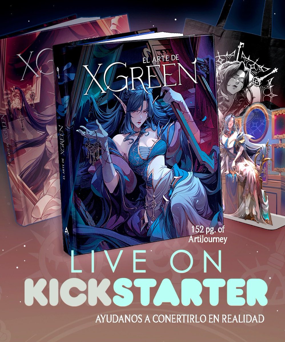 ✨Help us make it happen💙
🙏💙We just reached 15% raised💙🙏

kickstarter.com/projects/artco…