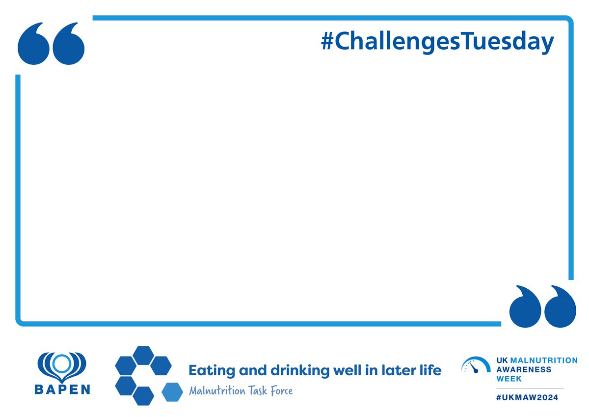MalnutritionTF's tweet image. Have you snapped a #ChallengesTuesday selfie? Share your insights and get involved in #UKMAW2024!
 
Download a selfie card to help us spread the word here:   bit.ly/4eENT5v