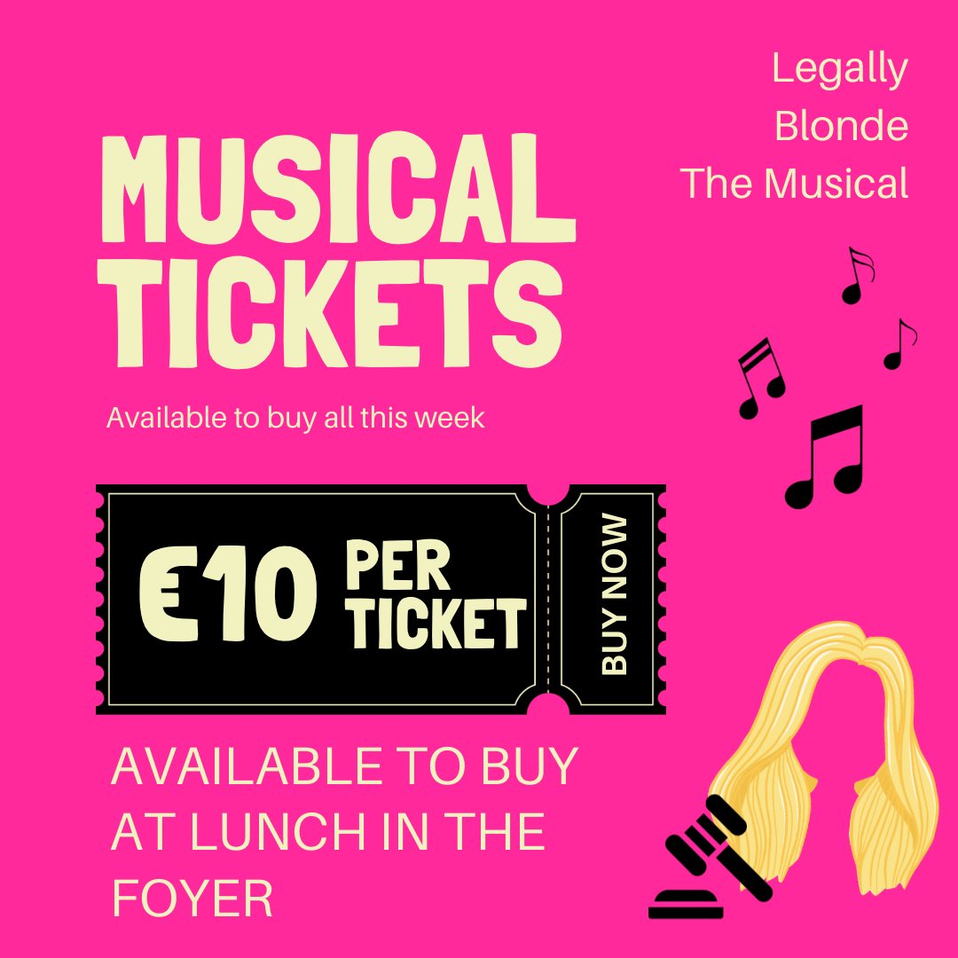 Don’t miss your chance to get tickets for the musical while they are available!