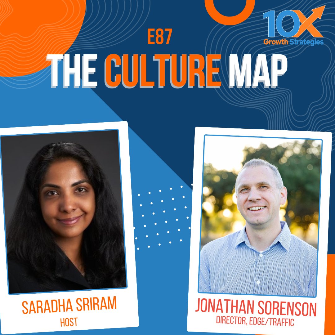 preepadu's tweet image. How does cultural diversity shape business communication? Join Saradha Sriram & Jonathan Sorenson on 10X Growth Strategies E87 as they uncover how "The Culture Map" influences leadership & decision-making - grow10x.co, tiny.cc/10xspotify, tiny.cc/10xapple