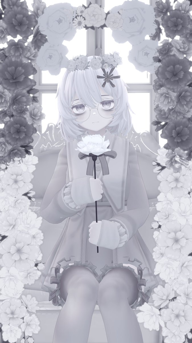 Tako_VRC's tweet photo. () 🤍flower🖤 II https://t.co/kyFgPckMkF