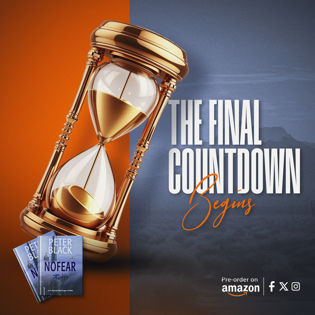 PeterBlackBook4's tweet photo. One day to go! Sophie Grainger’s battle against fear is about to begin.

Will you join her?

Drop a comment if you’re ready to join Sophie’s journey! 

Preorder now! https://t.co/OPwghOJSV0

#onedaytogo #nofearbook #ThrillerTime #suspensereads #booklaunchalert  #newupcomingbook https://t.co/gLxUzfRMKw