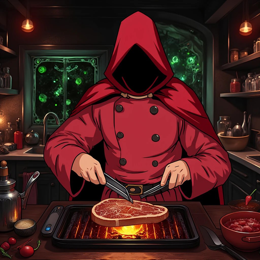 Late night cooking.

Everybody eats when you're part of the CULT.