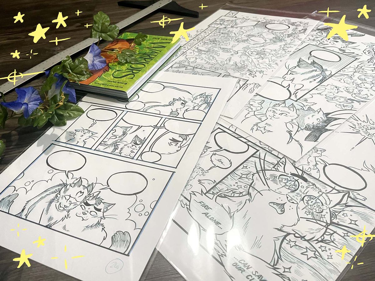 Warriors Inked Originals Auction is LIVE! We are auctioning off a few iconic moments from the book for a few different charities! Listings and FAQ in thread: