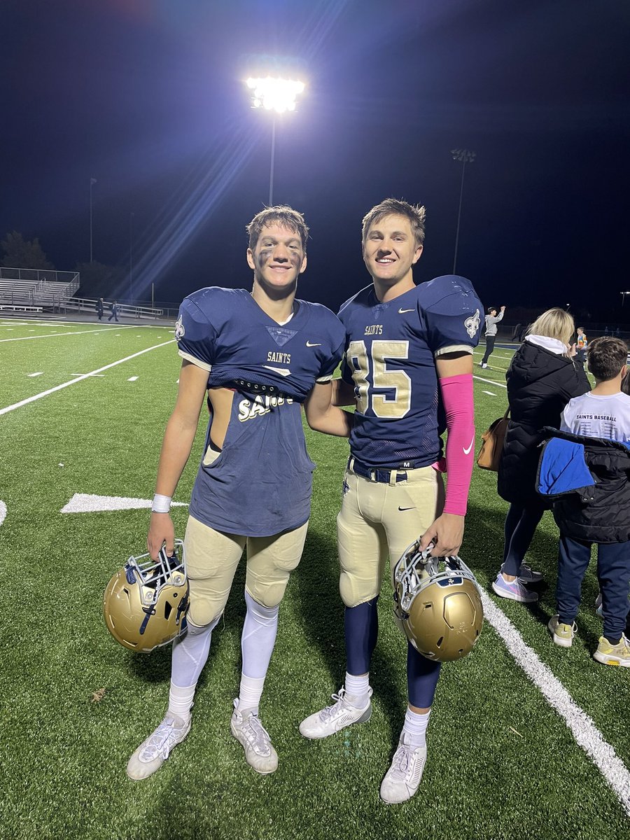 eli_rogucki's tweet photo. Loved every second, thank you @CCHSsaintsFB https://t.co/rvMKvie2Ew