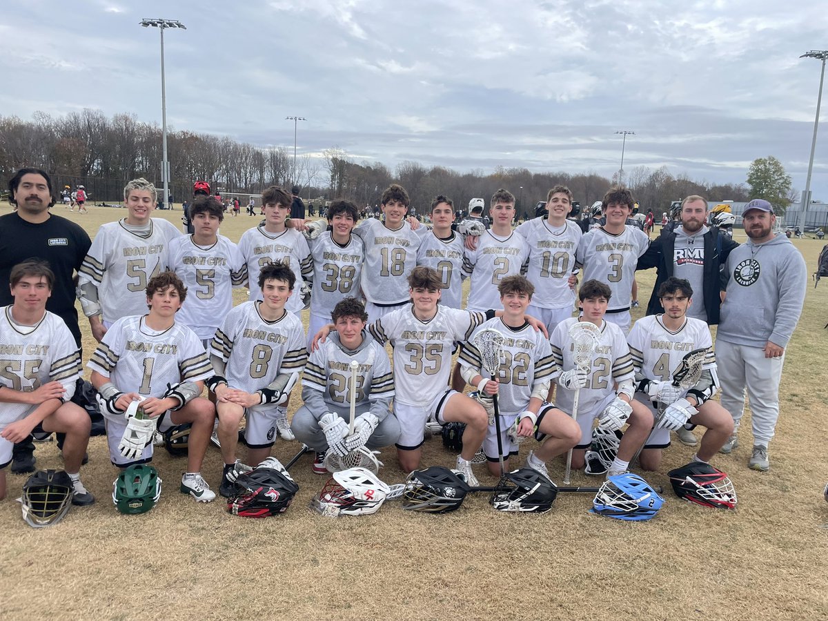 TerenceFoy's tweet photo. On the back of three goals from righty shooter Charles Hegedus, Iron City won the second @Inside_Lacrosse Fall Cup 2027 Division championship 5-3 over Team 91 Georgia.

The 🏆 comes after a 1-goal win over Silverbacks in the Semis and a 2-goal win over True FL in the quarters. https://t.co/fUDeyGkh4f