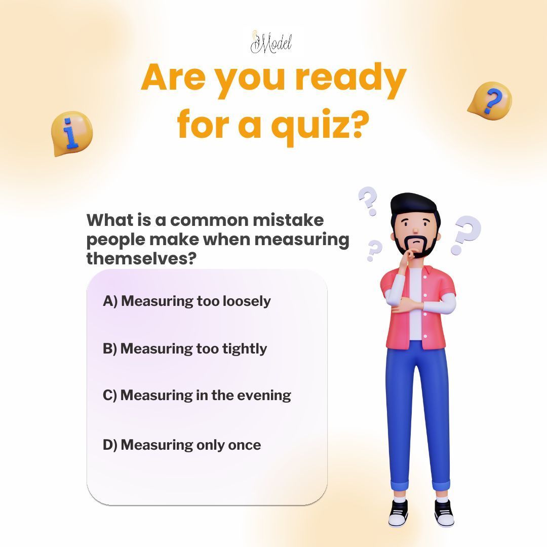 TheiModelapp's tweet photo. Are you making this sizing mistake? 🤔
Find out how to get the perfect fit by measuring correctly. Take the quiz and see how iModel can help you shop smarter!
#SizingTips #iModel #PerfectFit https://t.co/SOOrXVjYzH