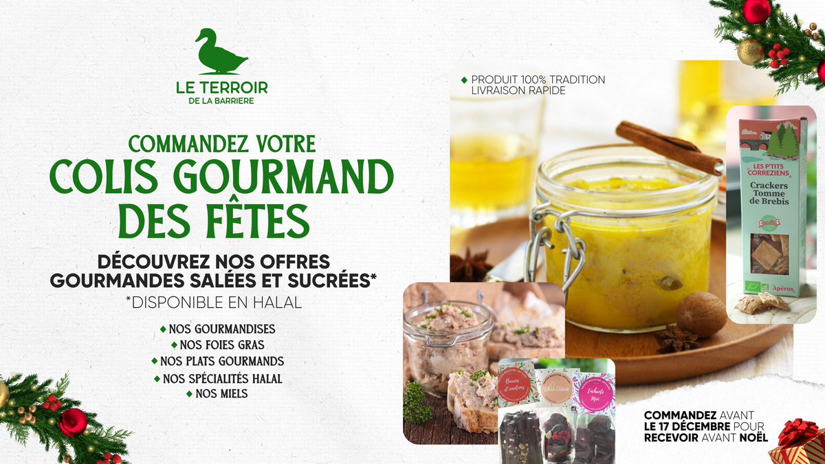 LowAn's tweet photo. Comme chaque année désormais je vous rappelle que mes parents ont leur propre site Internet de produits du terroir 🙏🏻

Des produits de qualité : Foie gras, plats gourmands, chocolats, biscuits, miels, noisettes enrobées de chocolats…

👉🏻 https://t.co/G4TnoTj4Ya https://t.co/7czisBFTbG