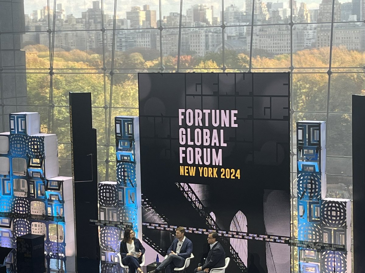 Fortune Global Forum 2024 livestream fortune.com/9999/09/99/for… amazing conference, amazing backdrop.