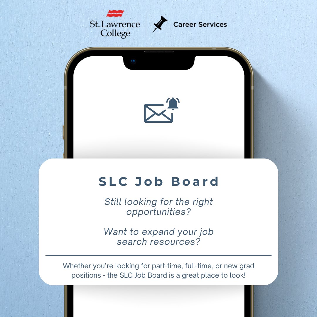 📈 Your next job is just a click away!

From internships to full-time roles, the SLC Totalhire Job Board is the place to find amazing career opportunities tailored for students and recent graduates. Start browsing now! slc.totalhire.com

#CareerServices #slcstudents