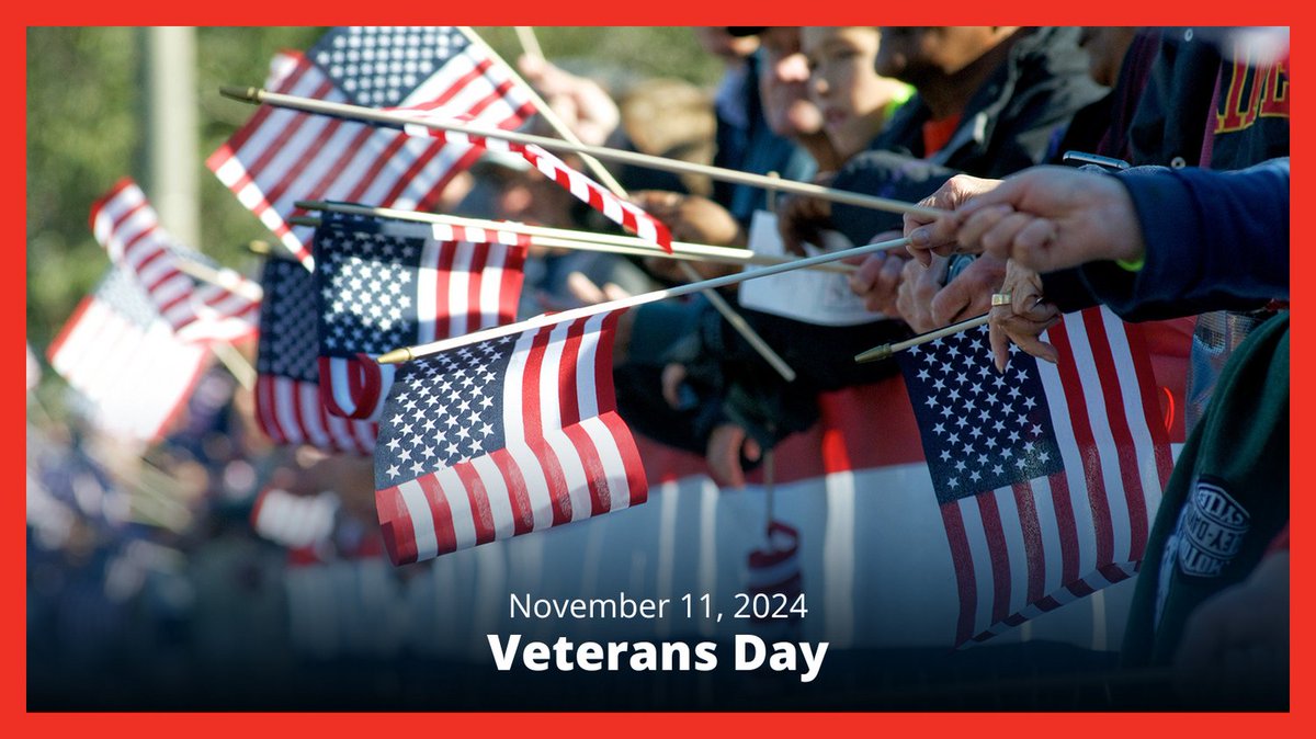 Thank you to all the veterans for your unwavering commitment to our country! 💙🇺🇸