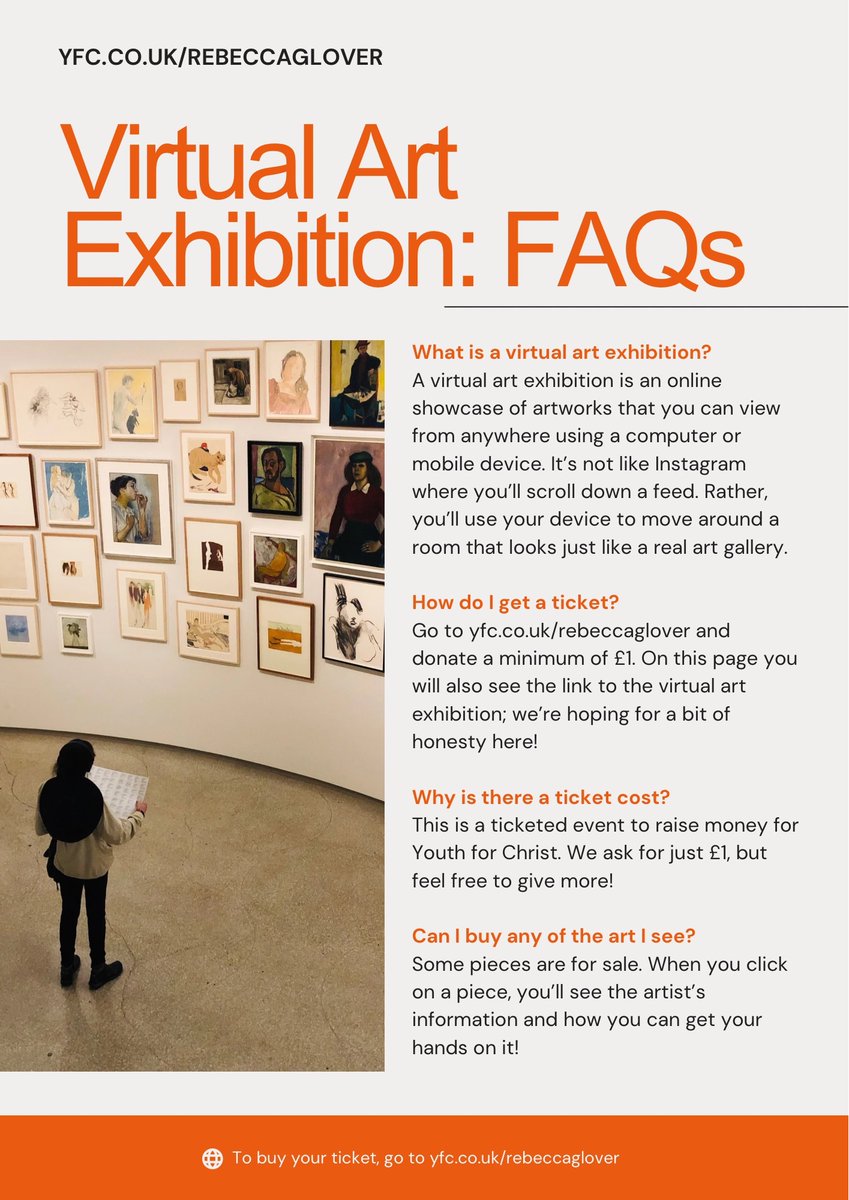 I’m hosting a virtual art gallery to raise money for Youth for Christ! Head to yfc.co.uk.rebeccahglover to buy your £1 ticket ahead of the event (it works like an honesty box system, so please be honest!)