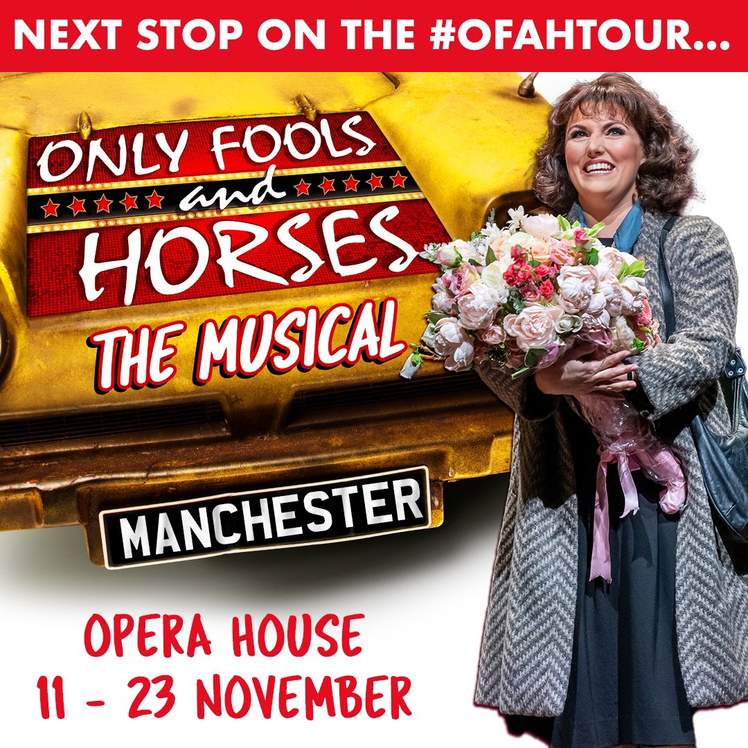 Only Fools and Horses The Musical (@ofahmusical) on Twitter photo Manchester, we have arrived! 🚖🍻 #OFAHTour will be at <a href="/PalaceAndOpera/">Palace & Opera Mcr</a> for TWO weeks! Sound cushty? Book now at onlyfoolsonstage.com! 🎟️ Manchester, we have arrived! 🚖🍻 #OFAHTour will be at <a href="/PalaceAndOpera/">Palace & Opera Mcr</a> for TWO weeks! Sound cushty? Book now at onlyfoolsonstage.com! 🎟️