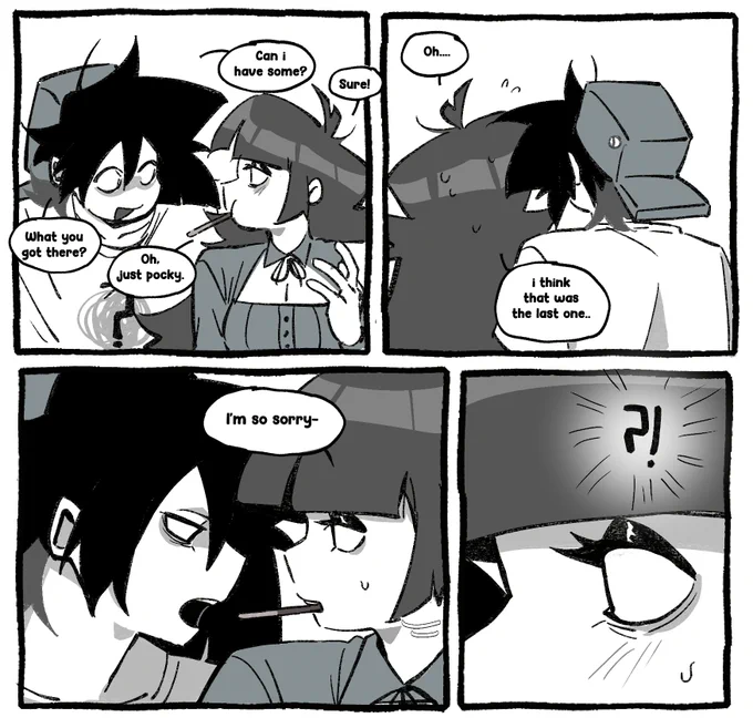 here's a lil comic for pocky day byeeeeee 