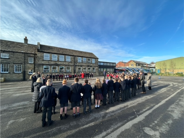 At the eleventh hour on the eleventh day of the eleventh month – we will remember them.

Our Junior pupils mark Armistice Day with a special assembly

#ArmisticeDay #lestweforget #independentschool  #hipperholmegrammarschool #brodleian #nurture #inspire #achieve