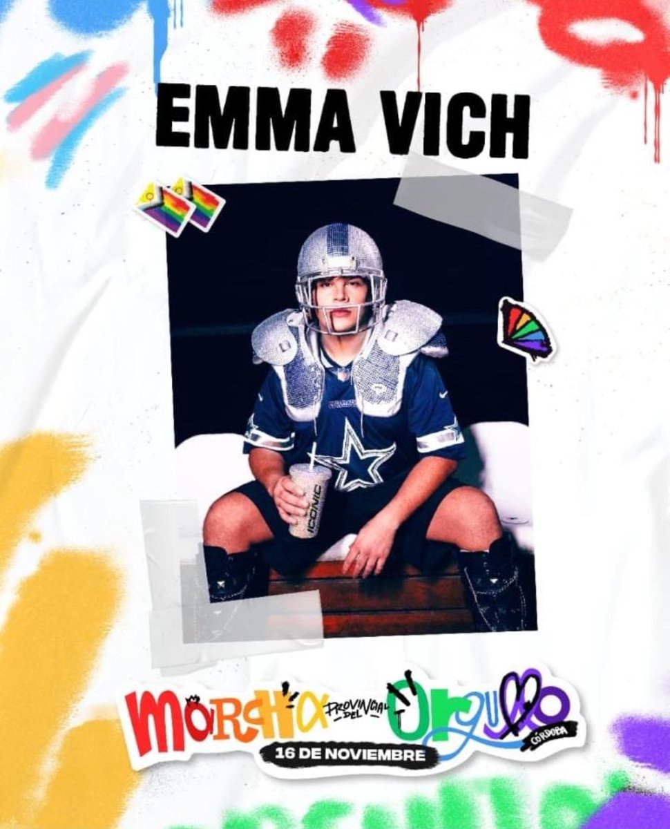 iracunda99's tweet photo. ‼️ ATENCIÓN CÓRDOBA ‼️
✨✨✨EMMA VICH✨✨✨
🏳️🌈MARCHA DEL ORGULLO🏳️🌈
🗓️🗓️ 16 DE NOVIEMBRE🗓️🗓️
#Cordoba #Orgullocba #Emma #Vich #Iconic #GranHermano #Telefe @GranHermanoAr @telefe @telefecordoba https://t.co/XGq0D6C3cC