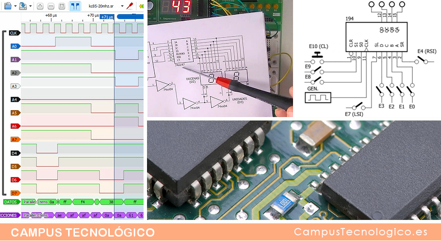 arduino_sensor_'s tweet image. Empezando desde el sistema binario de numeración y la aritmética binaria hasta llegar a los múltiples circuitos digitales con los que se construyen los modernos microprocesadores y los microcontroladores.

Curso tutorizado y online de ELECTRÓNICA DIGITAL electronica-digital.es