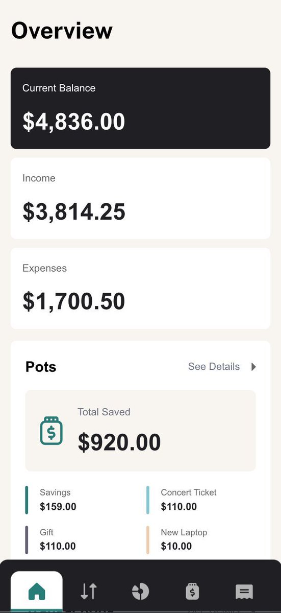 devsixstrings's tweet image. Progress on Money Guardian built with Next.js!
From Figma design to code - featuring:
☑️ Responsive layout
☑️ Collapsible sidebar
☑️ Budget tracking
☑️ Savings goals
☑️ Transaction history
Next up: Adding auth & DB with @appwrite
#WebDev #NextJS #FigmaToCode #FrontendDevelopment