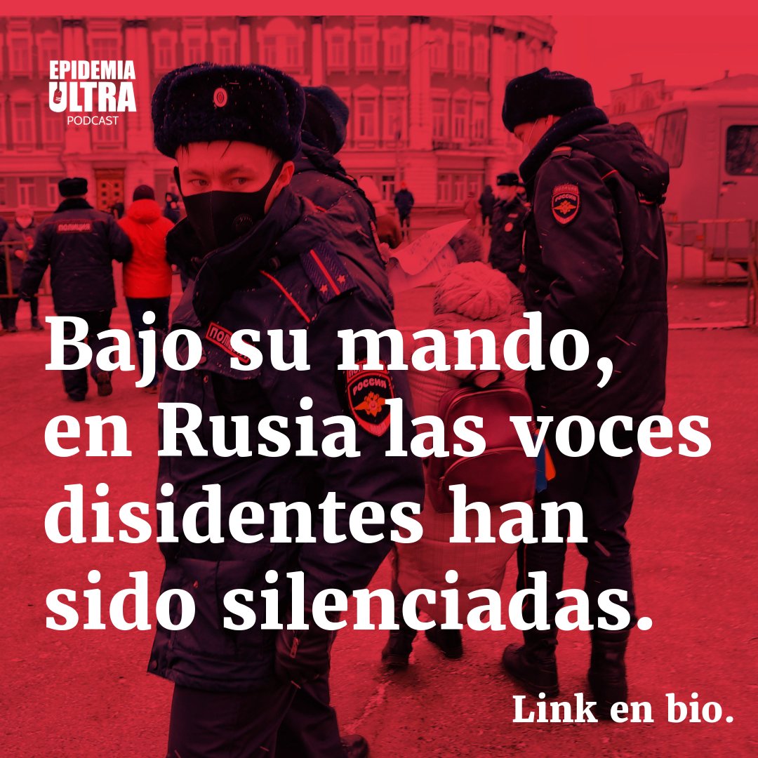 Vladimir Putin: el líder que ha mantenido a Rusia bajo un control autoritario durante décadas. ¿Cuál es el verdadero costo de su liderazgo? 🎙️👇 #Putin open.spotify.com/episode/45r8SR…