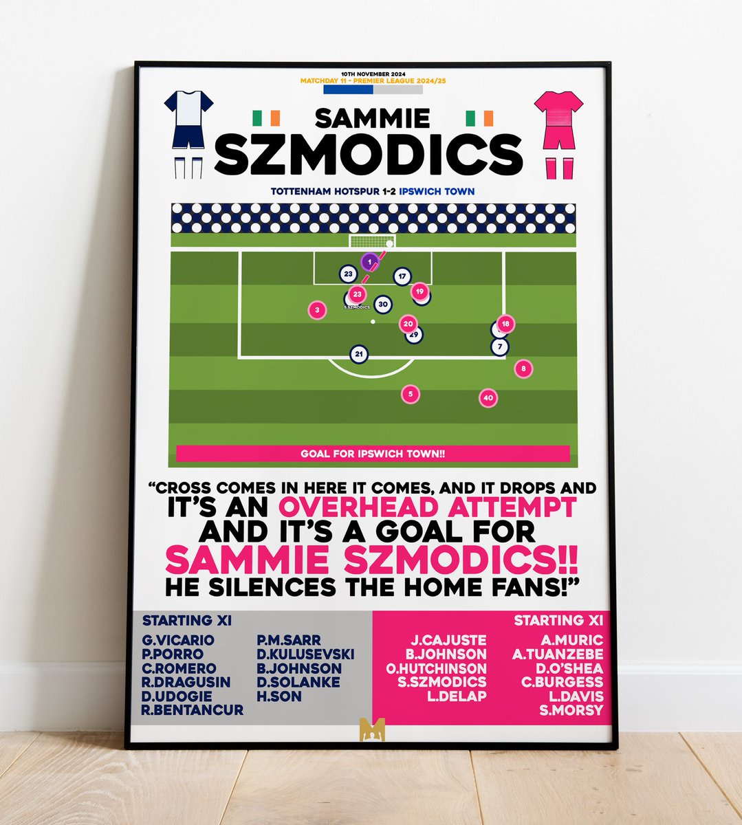 Blue Monday: An Ipswich Town Podcast (@bluemondayitfc) on Twitter photo ๐ #ITFC PRINT GIVEAWAY!!
๐ฃ๏ธ To celebrate Townโs win at Spurs, weโve teamed up with our mates <a href="/MezzalaDesigns/">๐ ๐ฒ๐๐๐ฎ๐น๐ฎ</a> to give away one of their #ITFC prints (of your choice!).
To enter:
โก๏ธ Follow us & Mezzala
๐ RT this post
๐ค We'll announce the winner on Thursday night! Good luck! ๐ #ITFC PRINT GIVEAWAY!!
๐ฃ๏ธ To celebrate Townโs win at Spurs, weโve teamed up with our mates <a href="/MezzalaDesigns/">๐ ๐ฒ๐๐๐ฎ๐น๐ฎ</a> to give away one of their #ITFC prints (of your choice!).
To enter:
โก๏ธ Follow us & Mezzala
๐ RT this post
๐ค We'll announce the winner on Thursday night! Good luck!
