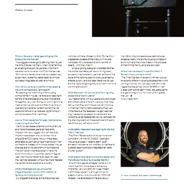 XLaser's tweet photo. 📝 We are proud to have a manufacturing feature in @tpimagazine about our Triton series projectors! Check it out 🔗 below ⬇️ https://t.co/xb9duxHqEO