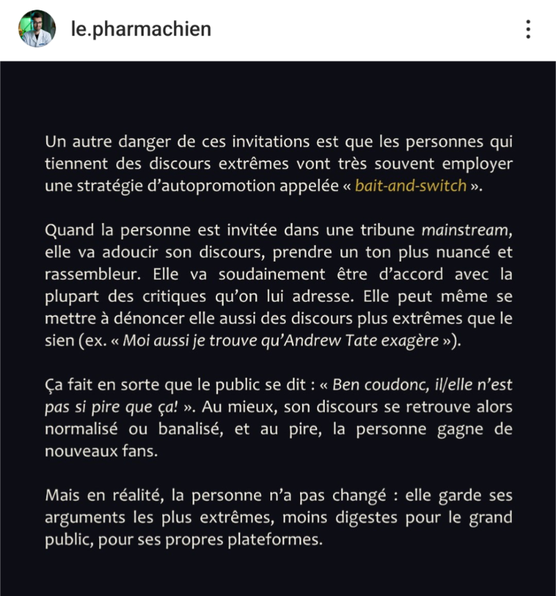 res260's tweet photo. @alexlesuper @boulay_vincent @OFF_TLMEP Si le bait-and-switch n'existait pas, peut-être, mais cet argument n'a aucun sens quand on considère comment les gens forment des opinions https://t.co/LzG2lH7c6z