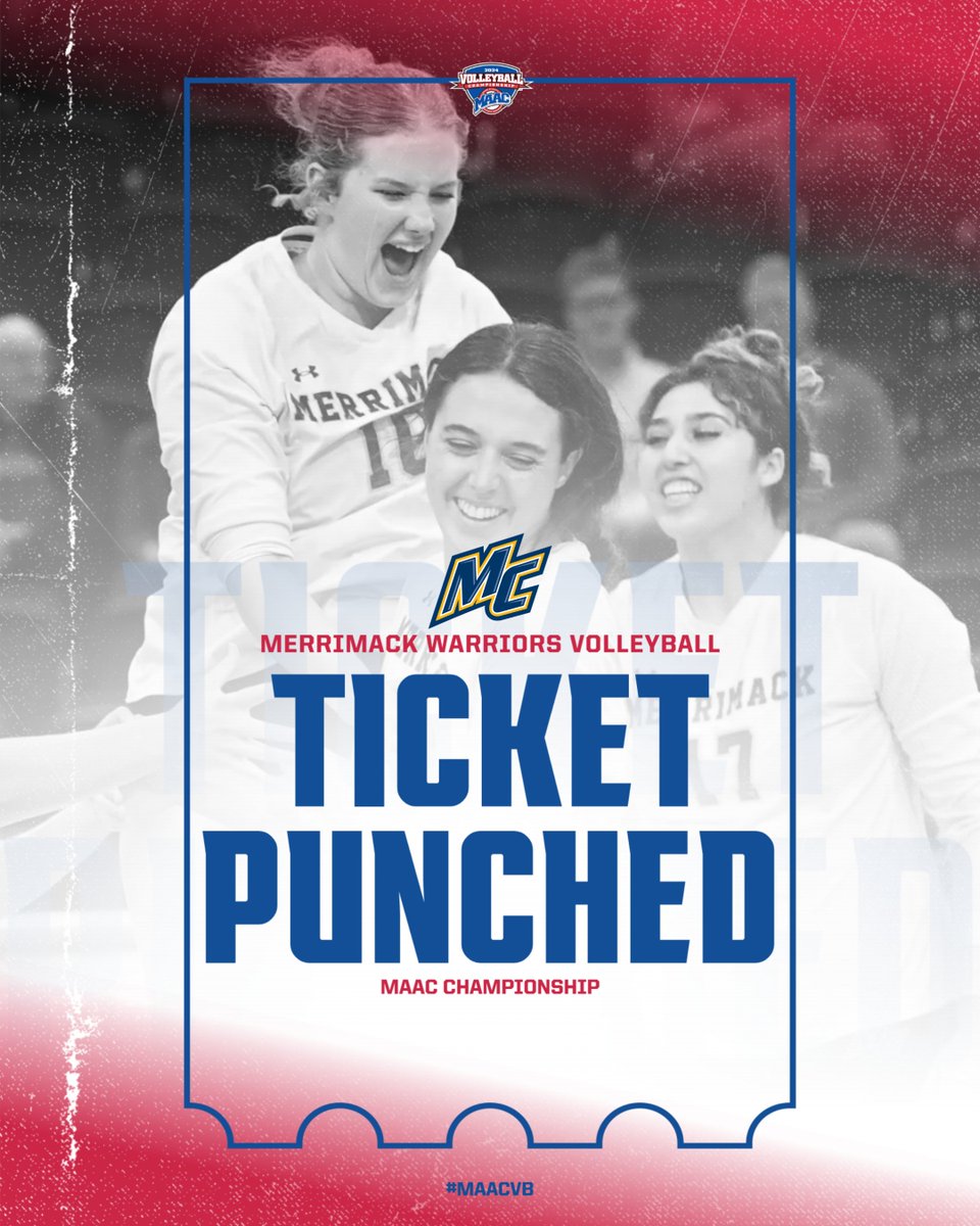 #MAACSports (@maacsports) on Twitter photo The final 2 spots of the 2024 MAAC Volleyball Championship have been CLAIMED!
<a href="/IonaVolleyball/">Iona Volleyball</a> and <a href="/MerrimackWVB/">Merrimack Womenโs Volleyball</a> are IN
#MAACSports x #MAACVB The final 2 spots of the 2024 MAAC Volleyball Championship have been CLAIMED!
<a href="/IonaVolleyball/">Iona Volleyball</a> and <a href="/MerrimackWVB/">Merrimack Womenโs Volleyball</a> are IN
#MAACSports x #MAACVB