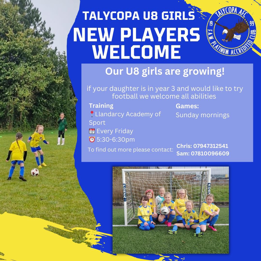 Talycopa A.F.C Girls tweet media