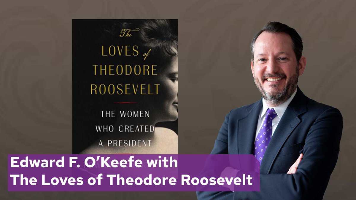 GBH Forum Network (@gbhforumnetwork) on Twitter photo 🆕 Check out <a href="/edwardokeefe/">Edward F. O'Keefe</a> in conversation with <a href="/AncestorExperts/">American Ancestors</a> on his latest book, "The Loves of Theodore Roosevelt: The Women Who Created a President."
Watch here: bit.ly/3UELYG8 🏛️ #presidents #ushistory 🆕 Check out <a href="/edwardokeefe/">Edward F. O'Keefe</a> in conversation with <a href="/AncestorExperts/">American Ancestors</a> on his latest book, "The Loves of Theodore Roosevelt: The Women Who Created a President."
Watch here: bit.ly/3UELYG8 🏛️ #presidents #ushistory