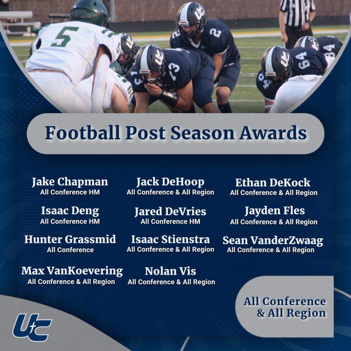 Congratulations to these Unity Christian athletes!