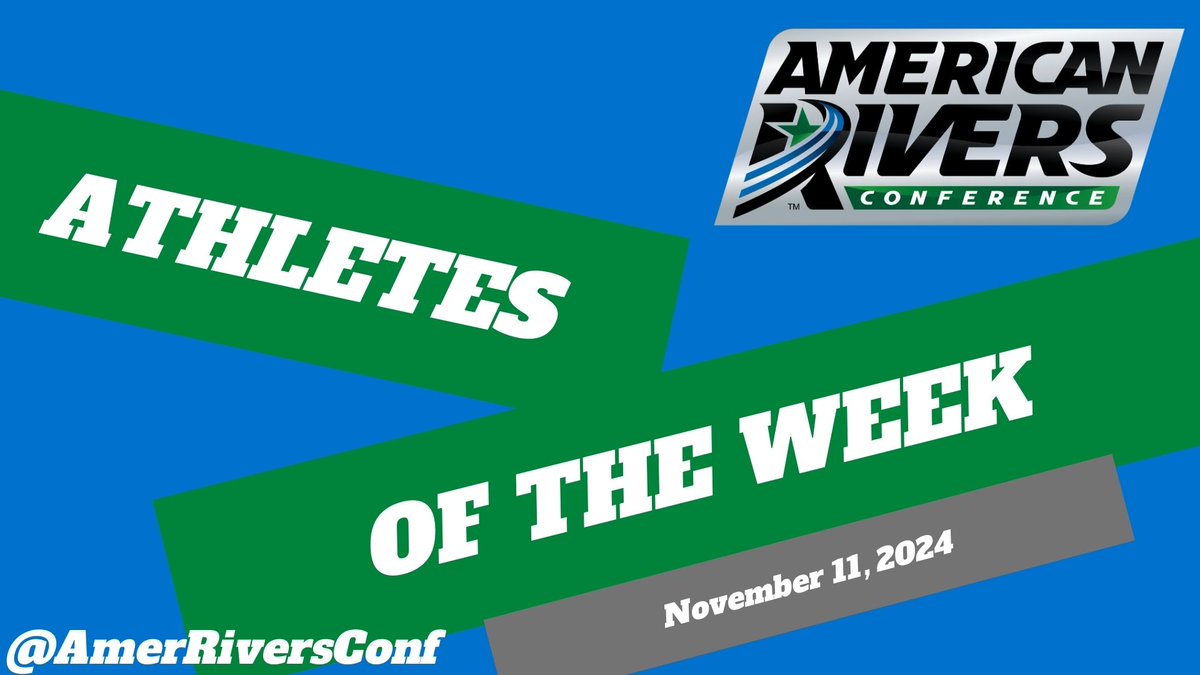 🚨: NCAA postseason kicks off this weekend for soccer as other fall sports wind down

Check out the full <a href="/AmerRiversConf/">American Rivers Conference (A-R-C)</a> Weekly Report &amp; Athletes of the Week ⬇️

#rollrivers

📰: bit.ly/3Z0h5yt