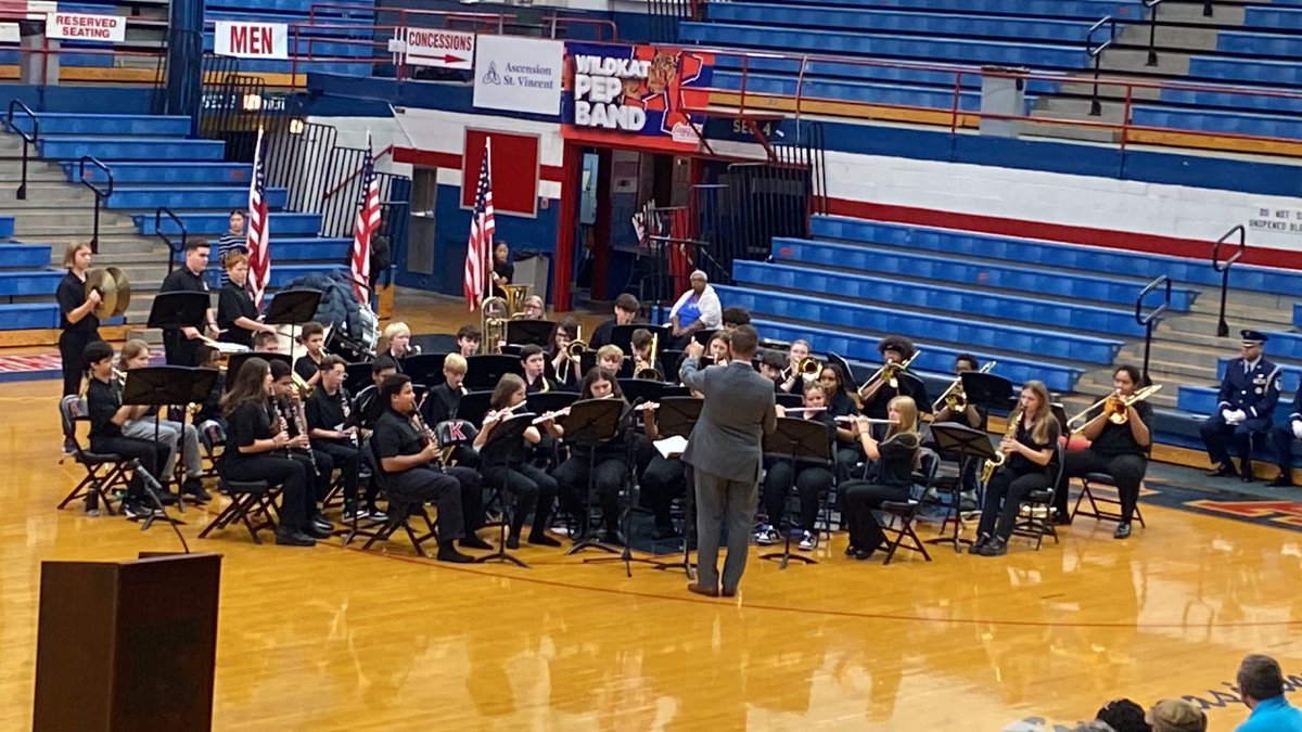 More than 100 CMIS students participated in our Veterans Day program today..Band, Orchestra, Choir, student speakers, sign language interpreters, greeters &amp; flag holders. What an experience &amp; honor to see our students show such respect for our country’s veterans. #BetterTogether