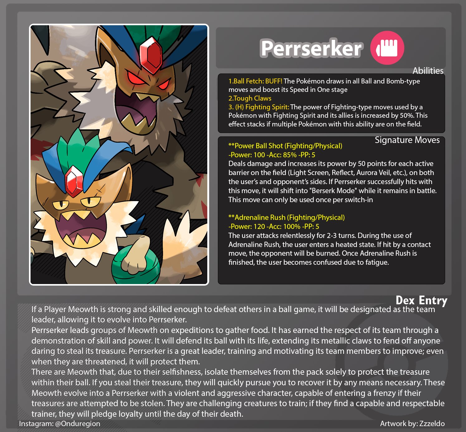 Onduregion/Zzzeldo on X: “Dex entry and lore #pokemon #art 