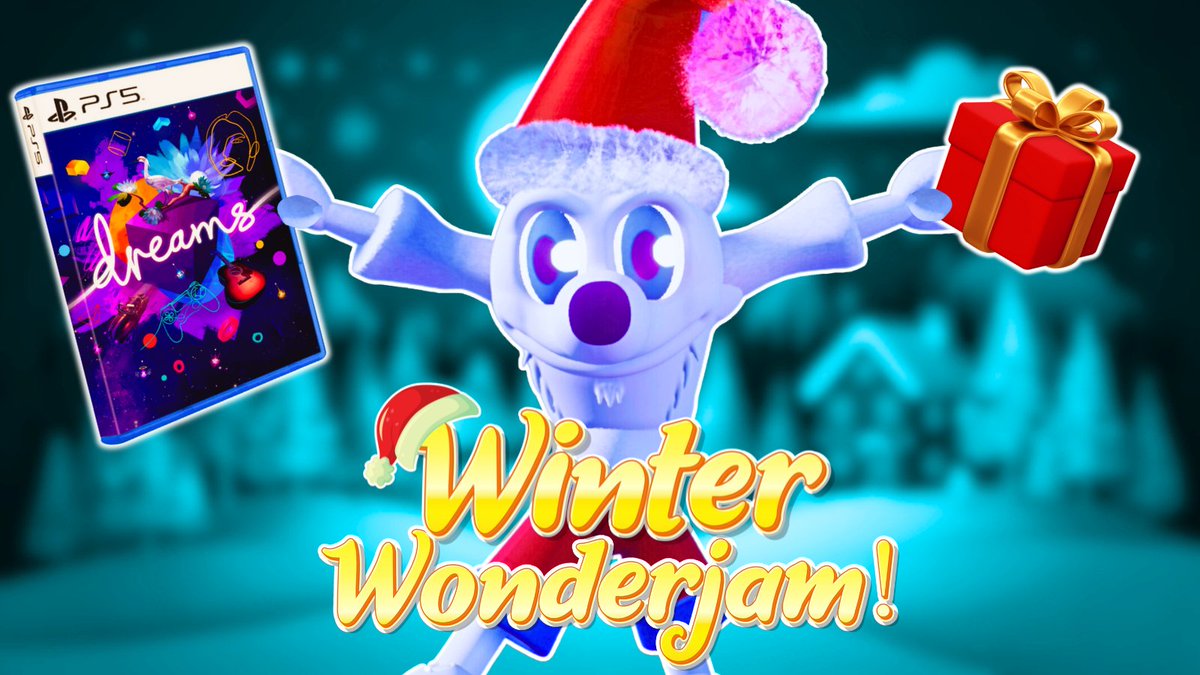 Calling all Dreamers: We need YOU to brush off your keyframes, dust off your dualshocks and join US for 🥁

🌟Dreams Winter Wonderjam! 🌟

We're on a mission to bring back some of that old magic, if only for a month, but we need your help! 🎄☃️🎁 #DreamsPS4 #MadeinDreams