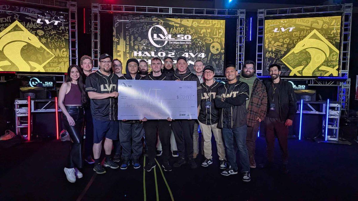 LVT Halo (@lvthalo) on Twitter photo Congrats to the whole squad from top to bottom!
The competitive team got the 🏆
<a href="/MadMikeWillEatU/">Michael Anthony</a> <a href="/gunsh0t/">GuN ShoT</a> <a href="/GavinSmith_/">Gavin Smith</a> <a href="/StoRmY_v2/">StoRmY v2</a> c0n
Our broadcast team slayed as well!
<a href="/alyekly/">Alyek✨</a> <a href="/ToolezCasts/">Toolez | Garrett O'Toole</a> <a href="/EliTheNinja/">Eli the NiNjA</a> <a href="/YNOT_B_RECKLESS/">YNOT B CASTING 🎙️</a> <a href="/Activee/">Tim 'Active' Ferreira 🎙️</a> <a href="/Izzy_Plus/">Isaac Gonzales</a> <a href="/CVLLOUS/">Laz</a> <a href="/NationNbk/">NBK NATION 2</a> Congrats to the whole squad from top to bottom!
The competitive team got the 🏆
<a href="/MadMikeWillEatU/">Michael Anthony</a> <a href="/gunsh0t/">GuN ShoT</a> <a href="/GavinSmith_/">Gavin Smith</a> <a href="/StoRmY_v2/">StoRmY v2</a> c0n
Our broadcast team slayed as well!
<a href="/alyekly/">Alyek✨</a> <a href="/ToolezCasts/">Toolez | Garrett O'Toole</a> <a href="/EliTheNinja/">Eli the NiNjA</a> <a href="/YNOT_B_RECKLESS/">YNOT B CASTING 🎙️</a> <a href="/Activee/">Tim 'Active' Ferreira 🎙️</a> <a href="/Izzy_Plus/">Isaac Gonzales</a> <a href="/CVLLOUS/">Laz</a> <a href="/NationNbk/">NBK NATION 2</a>