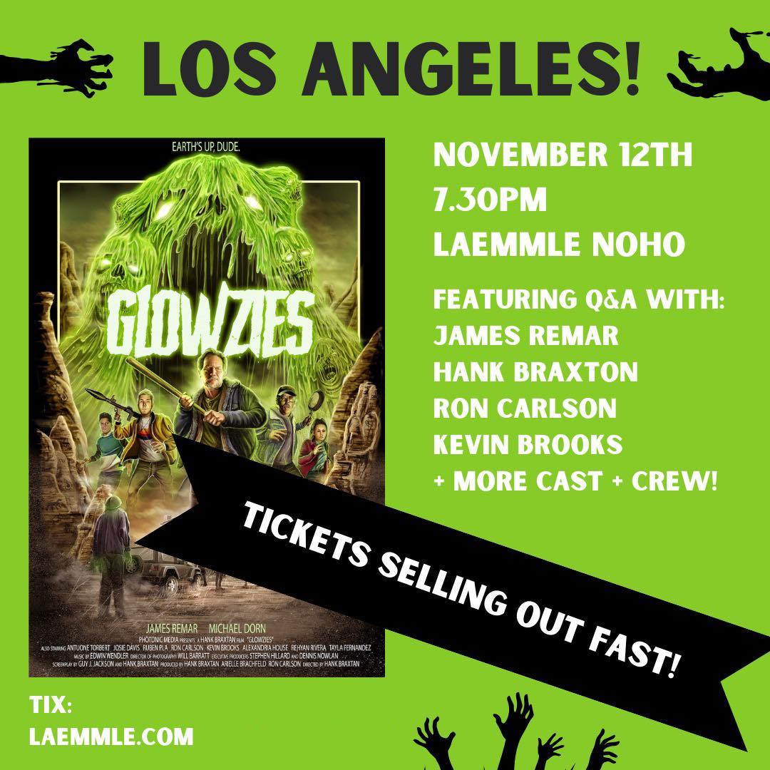 Mgmt_DD's tweet photo. Happening tomorrow Tue 11/12 is an L.A. screening of the hit film, 𝙂𝙇𝙊𝙒𝙕𝙄𝙀𝙎, featuring a brand new score by @edwinwendler! Tickets are going quick! Link below. Soundtrack is out from @moviescoremedia on all the digital platforms! #glowzies

Tickets https://t.co/gYIvp1YRly https://t.co/FbTY8BXrnU