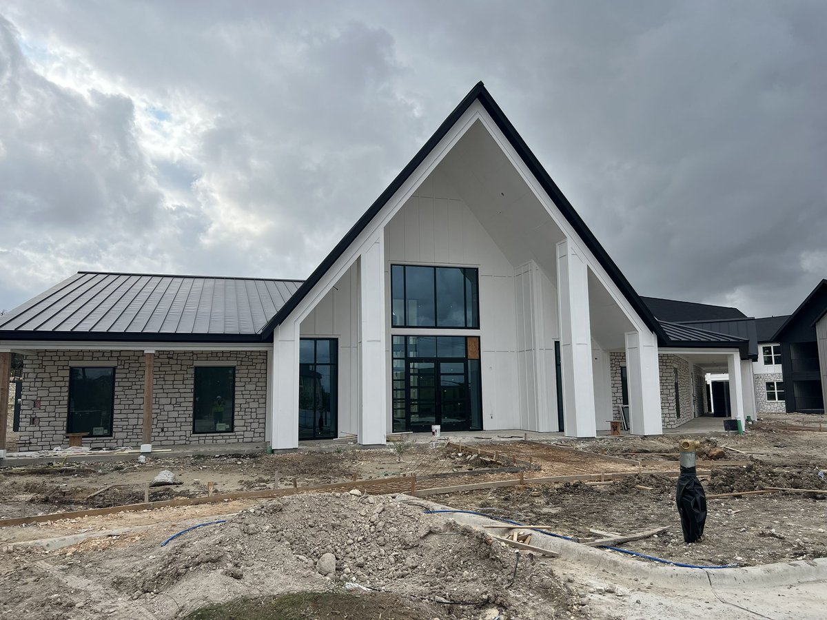 Great progress being made on this job in San Antonio. Scissortail provided all the framing lumber, studs, sheathing, structural drywall, subfloor, roof decking, siding, trim, furring, flashing, subfloor adhesive, house wrap, decorative posts, and decorative brackets.