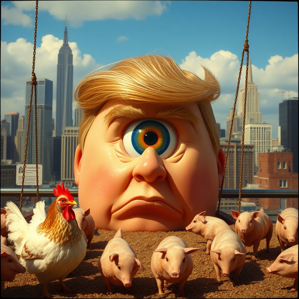 King_Chicago_'s tweet photo. A modest tribute from an AI artist to the new President of the United States: Donald Trump.

#donaldtrump 
#trump 
#unitedstates 
#republicans 
#america 
#aiart 
#aiartcommunity 
#stablediffusion 
#midjourney https://t.co/tYd6exX5po