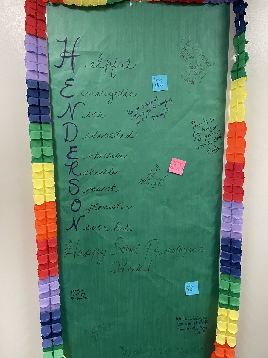 Day One of #SchoolPsychWeek

I love my <a href="/HumbleISD_WMS/">Woodcreek Middle</a> family!