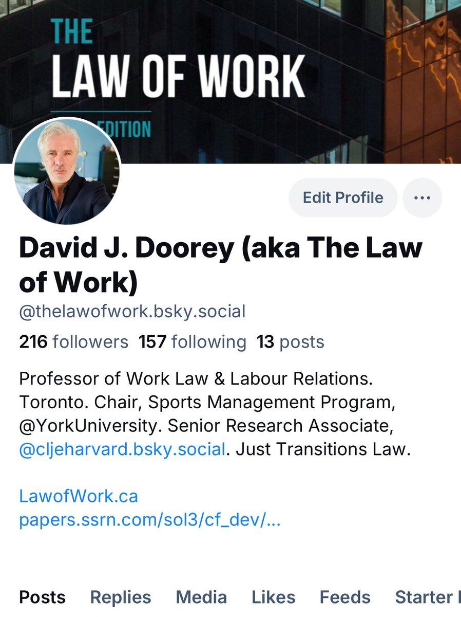 TheLawofWork's tweet image. Folks, I’m migrating off this cesspool of an App.

I’ll keep this account live &amp;amp; use it for occasional announcements, but that’s it.

You can find me at BlueSky:

 @thelawofwork.bsky.social 

Please join me on the other side and invite your friends!!